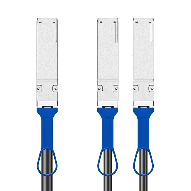 Alt view image 2 of 6 - IB 200GbE to 2x100GbE Splitter DAC, QSFP56 to 2xQSFP56 (4CHx50G to 2x2CHx50G), for Mellanox MCP7H50-H001, 1.5-Meter