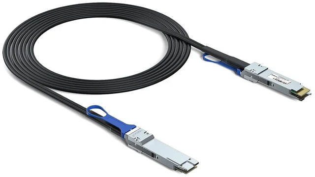 Alt view image 2 of 6 - 400GBASE QSFP-DD to QSFP-DD Passive Direct Attach Copper Twinax Cable for Mellanox MCP1660-W003E26, 3-Meter(10ft)