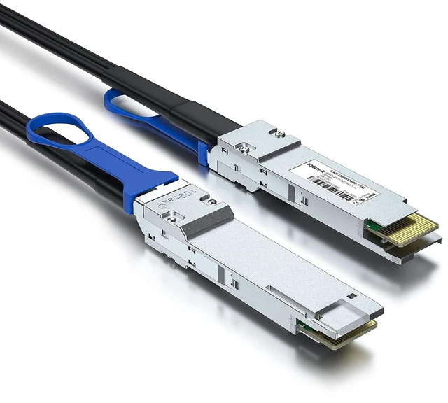 Alt view image 3 of 6 - 400GBASE QSFP-DD to QSFP-DD Passive Direct Attach Copper Twinax Cable for Mellanox MCP1660-W003E26, 3-Meter(10ft)