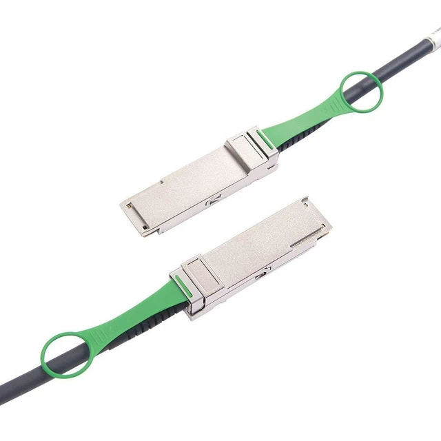 Alt view image 3 of 7 - 40G QSFP+ DAC Cable - 40GBASE-CR4 Passive Direct Attach Copper Twinax QSFP Cable for Dell Force10 CBL-QSFP-40GE-PASS-1M, Dell EMC DAC-QSFP-40G-1M, 1-Meter(3.3ft)