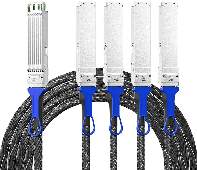 Main image of 800G OSFP to 4x200G OSFP Acc Breakout Cable, 26AWG, 5-Meter