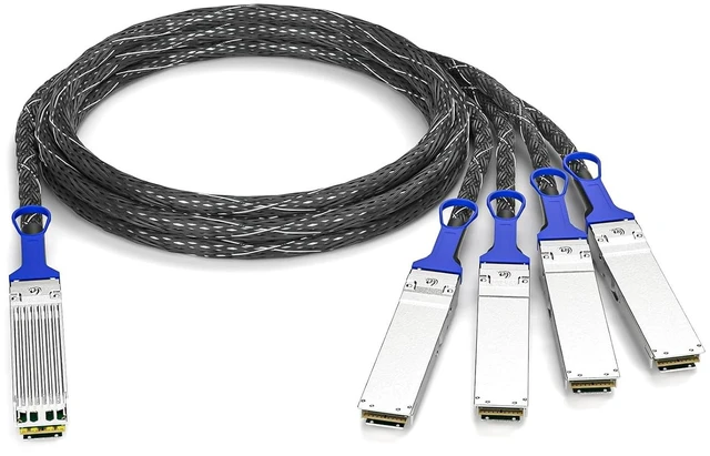 Alt view image 3 of 7 - 800G OSFP to 4x200G OSFP Acc Breakout Cable, 26AWG, 5-Meter