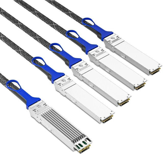 Alt view image 2 of 7 - 800G OSFP to 4x200G OSFP Acc Breakout Cable, 26AWG, 5-Meter