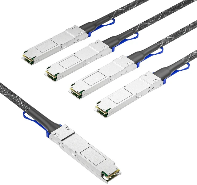 Alt view image 4 of 7 - 800G OSFP to 4x200G OSFP Acc Breakout Cable, 26AWG, 5-Meter