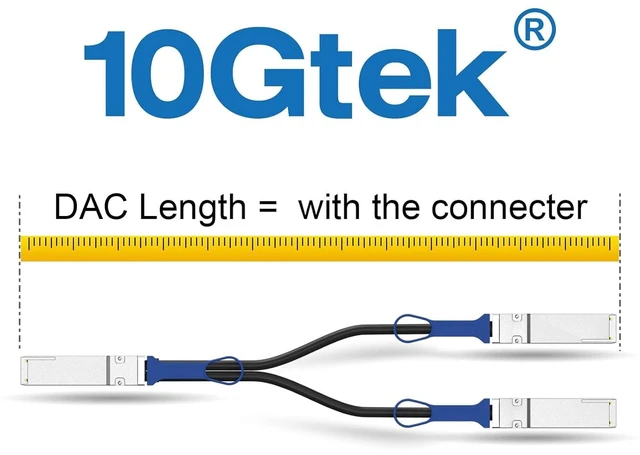 Alt view image 4 of 7 - for Mellanox MCP7H00-G02A 100Gb/s to 2x50GbE (QSFP28 to 2xQSFP28) Direct Attach Copper Splitter Cable, Breakout Passive Copper Hybrid Cable, ETH, 2.5-Meter