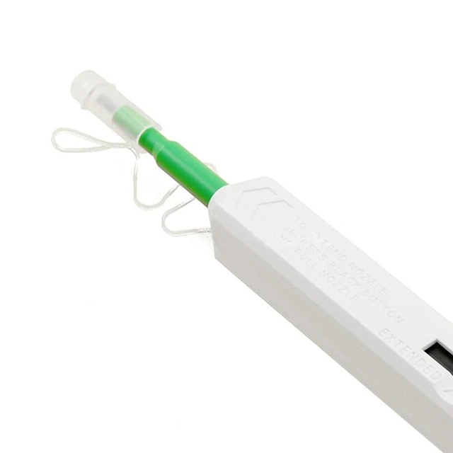 Alt view image 4 of 7 - Fiber Optic connectors Cleaner Pen, FTTH Fiber Optic Connector Clean Swabs & Endface Fiber Optic Cleaning Sticks Wipes Tools for 2.5mm SC/ST/FC Ferrules Push Type, 800+ Single Click
