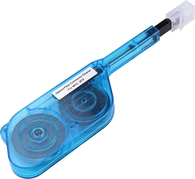 Alt view image 6 of 6 - 1 Pack of 3M Fiber Patch Cable MPO OM3 and 1 Pack of MPO Connector Clean Swabs & Endface Fiber Optic Cleaning Sticks Wipes Tools