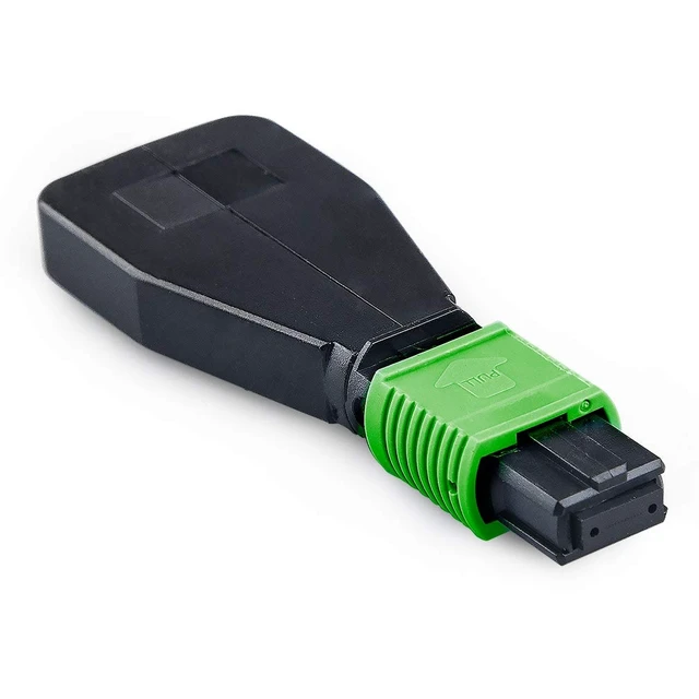 Alt view image 2 of 6 - OS2 MPO Fiber Optic Loopback Adapter, 12-Core 9/125m Test Plug