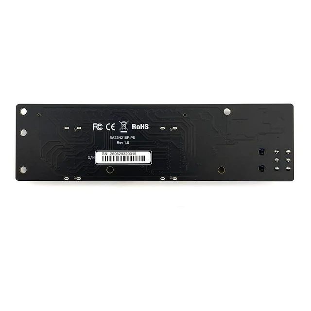 Alt view image 7 of 7 - Dual MCIO (74pin) to PCIe x16 Female Adapter, PCIe 5.0 Gen5 GPU Expansion Card, Supports High-Bandwidth GPUs & Accelerators for Workstations/Servers