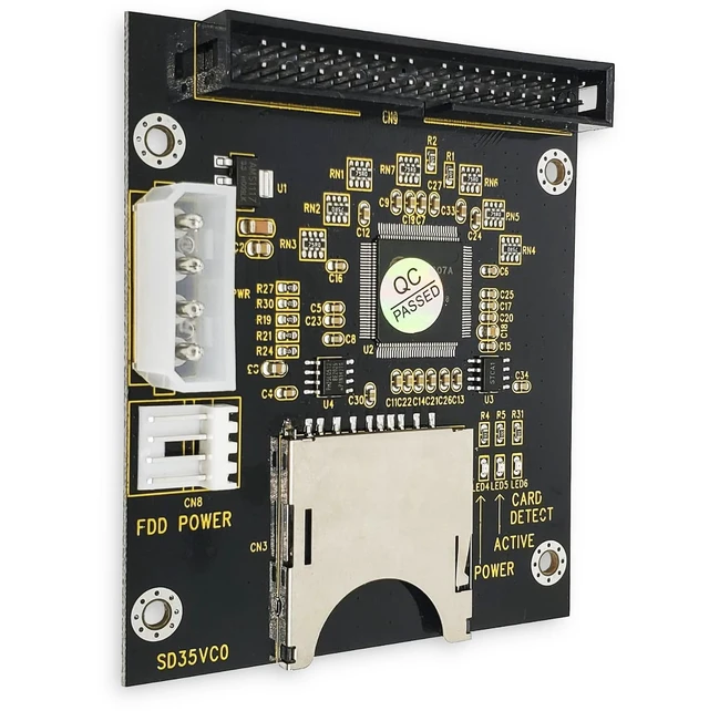 Alt view image 3 of 4 - SD SDHC SDXC to 40Pin IDE Driver Adapter Card