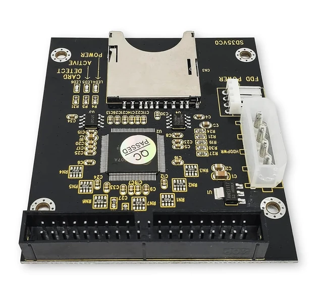 Alt view image 2 of 4 - SD SDHC SDXC to 40Pin IDE Driver Adapter Card