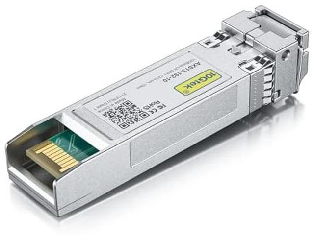Alt view image 5 of 7 - 1 Pack of 1-Meter LC to LC OS2 Fiber Patch Cable & 1 Pack of 10GBase-LR SFP+ Transceiver
