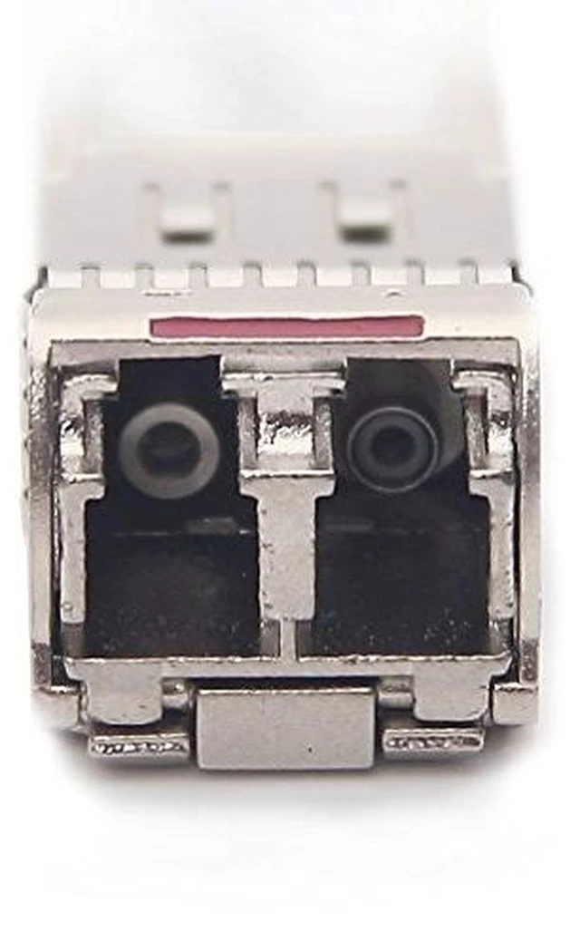 Alt view image 3 of 7 - 1 Pack of 10GBase-ER SFP+ Transceiver, Compatible with 10GBase-ER, up to 80 km and 1 Pack of 1M Fiber Patch Cable