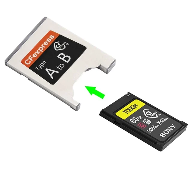 Alt view image 2 of 5 - CFexpress Type-A to Type-B Memory Card Converter,CFE CFA to CFB Adapter Card Compatible with Sony CEA-G80T CEA-G160