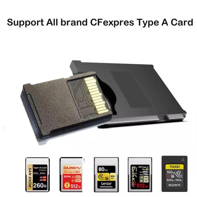 Alt view image 4 of 5 - CFexpress Type-A to Type-B Memory Card Converter,CFE CFA to CFB Adapter Card Compatible with Sony CEA-G80T CEA-G160