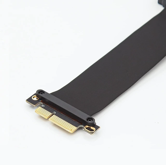 Alt view image 5 of 7 - PCIE 3.0 Extension Cable, X4-X16, M-F, Straight to Straight, 15cm/0.5ft