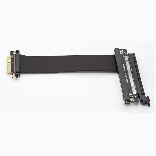 Alt view image 7 of 7 - PCIE 3.0 Extension Cable, X4-X16, M-F, Straight to Straight, 15cm/0.5ft