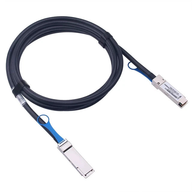 Alt view image 2 of 3 - 100Gb/s QSFP28 DAC Passive Direct Attach Copper Cable for Mellanox with a 100G QSFP28 to QSFP28 cage