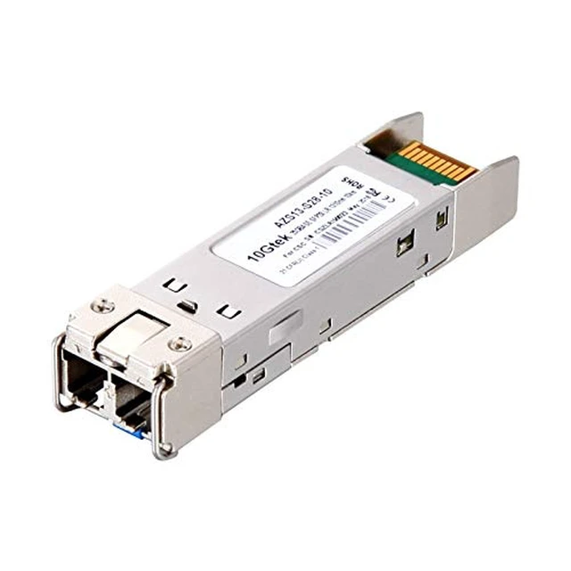 Alt view image 2 of 7 - 1 Pack of 25G SFP28 SFP+ Transceiver, 25GBase-LR Module, 1310nm SMF, up to 10km, Compatible with Mellanox MMA2L20-AR and 1 Pack of 1.5M Fiber Patch Cable