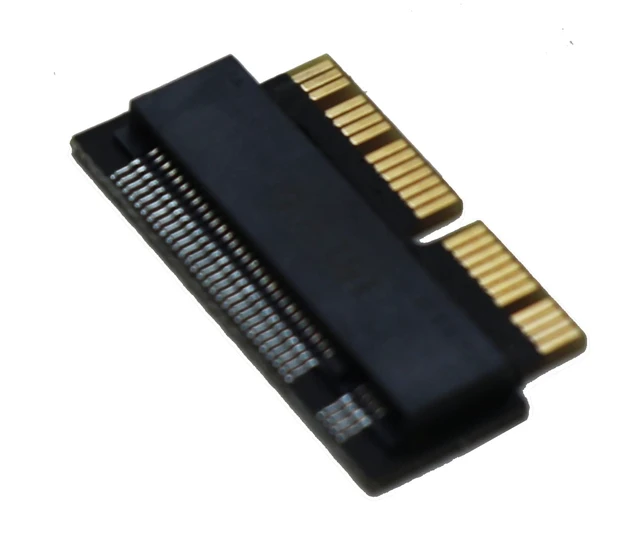 Alt view image 2 of 7 - NGFF M.2 nVME SSD Adapter Card and PCIe 1X Reader Card for Upgrade MacBook Air(2013-2016 Year) and MacBook PRO(Late 2013-2015 Year)