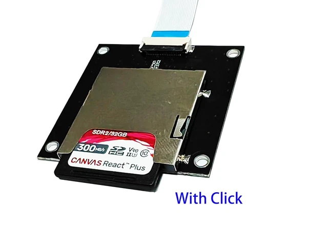 Alt view image 6 of 7 - SD SDXC UHS-II Male to Female Extension Card with 9CM Flex Cable,Support SD/SDHC/SDXC UHS-II UHS-I V30 V60 V90