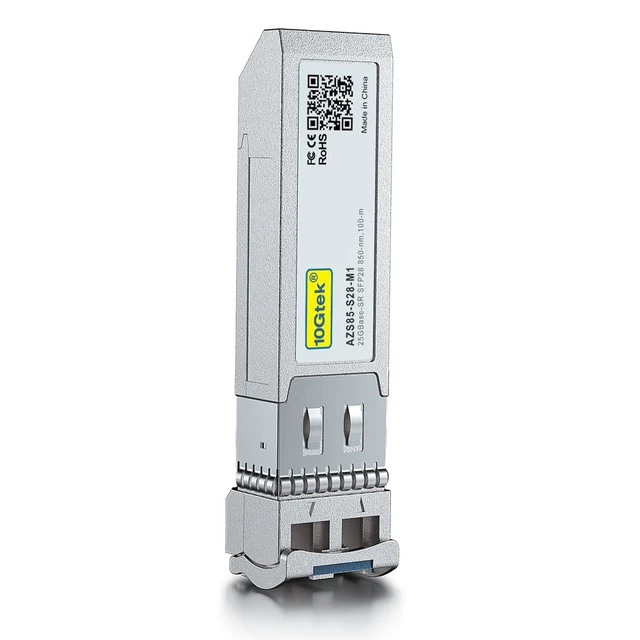 Alt view image 6 of 7 - 25G SFP28 SFP+ SR Transceiver, 25GBase-SR Duplex LC MMF Optical Module for Juniper JNP-SFP-25G-SR/SFP-25G-SR-C, 850nm, DDM, up to 100m