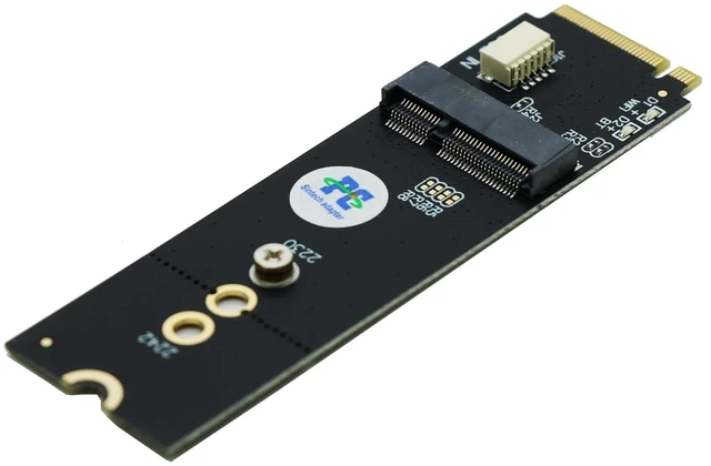 Main image of M.2 M-Key M.2 A/E Key,NGFF Key-E Card to M.2 Key M Adapter Card Compatible with Intel 7260,8260,9260
