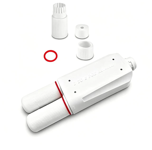Main image of Outdoor PoE Extender, Waterproof PoE, 1 in 2 Out PoE Extender,Support IEEE 802.3af/at with 10/100Mbps, Plug&Play