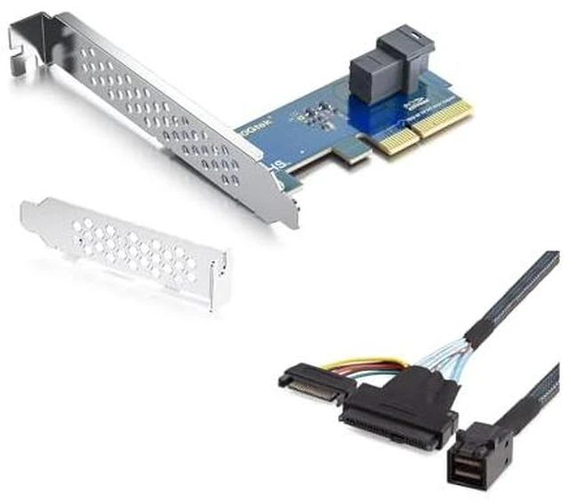 Main image of 8643/U.2 Adapter + 8643/U.2 0.5m Cable
