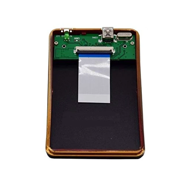Alt view image 5 of 6 - USB 2.0 External 40-Pin ZIF HDD Case with USB SATA ZIF Card