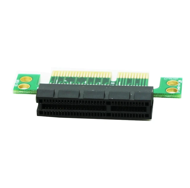Alt view image 3 of 4 - PCI-E PCIe Express 4X Riser Extension Card Upward