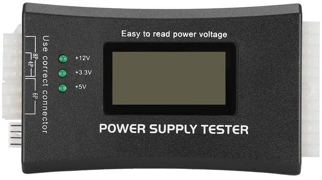 Alt view image 4 of 4 - 20/24Pin ITX PC Power Supply PSU Tester with LCD