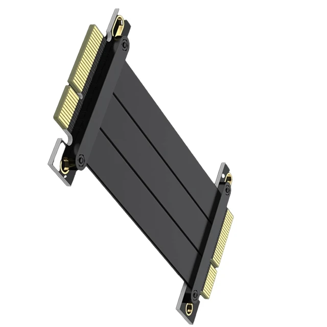 Alt view image 4 of 6 - PCIe 3.0 Jumper Cable, X4 to X4, M to M, Straight to Straight, Cable Length 20cm, P322MM1120