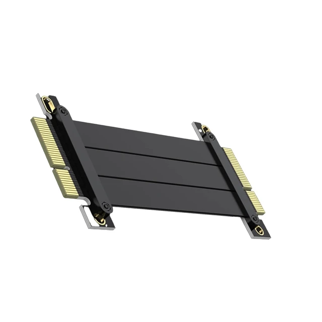 Alt view image 2 of 6 - PCIe 3.0 Jumper Cable, X4 to X4, M to M, Straight to Straight, Cable Length 20cm, P322MM1120