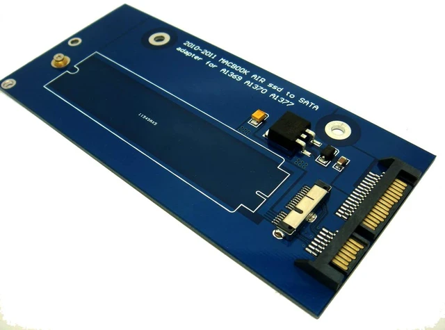 Main image of 18Pin to SATA Adapter Card,Compatible with SSD from 2010-2011 MacBook AIR(Blue)
