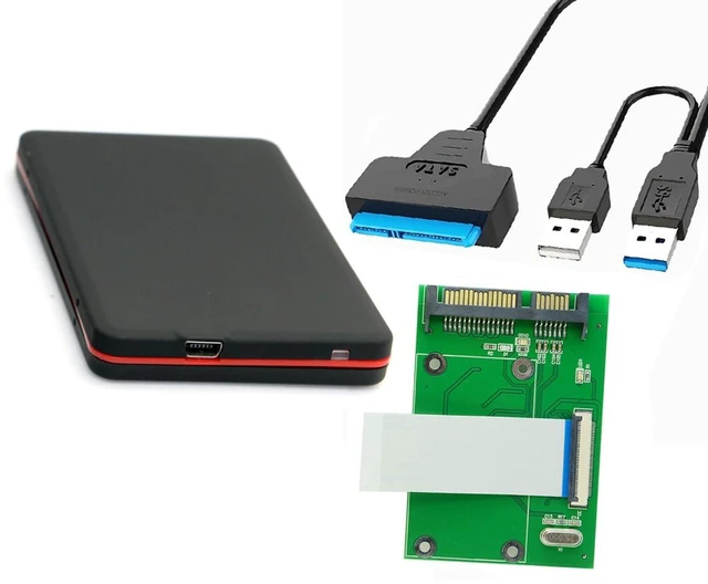 Main image of USB 2.0 External 40-Pin ZIF HDD Case with USB SATA ZIF Card