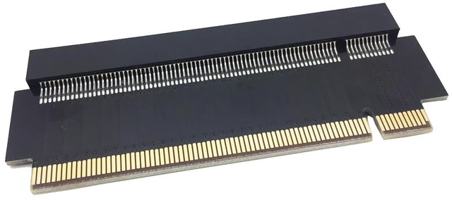 Main image of PCIe 16x Riser Card,PCI-e Express 3.0 16X Male to Female Extension Card for GPU Graphics Card(180Degree 3.1CM Height)