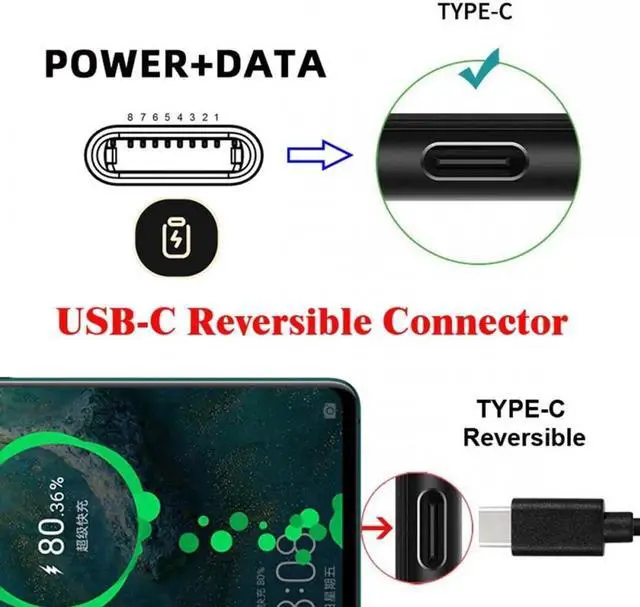 Alt view image 4 of 7 - JVFYI USB-C Type C Male to 8P Female 27W Power 480Mbps Data Adapter Low Profile Angled Compatible with iPhone 15 & Android & Tablet