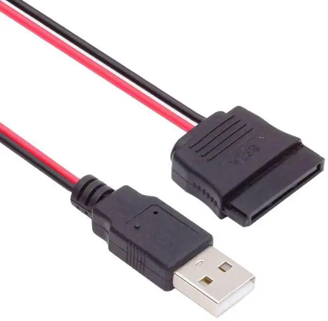 Main image of JVFYI DC 5V Single USB to SATA 15Pin Power Cable for 2.5 inch SATA HDD SSD Disk Driver 5V 2A Max