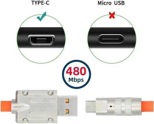 Alt view image 3 of 7 - JVFYI USB-A Type A to USB Micro 5Pin Liquid Silicone Ultra Soft Power USB2.0 Data Cable Fast Charge for Laptop Tablet Phone
