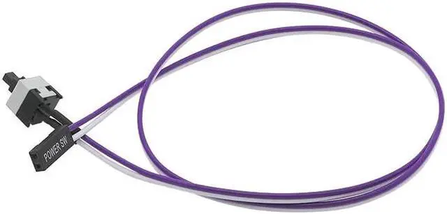 Alt view image 6 of 6 - JVFYI 1pcs Computer Motherboard Power Cable Switch Push Button Switch On/Off/Reset Button Replacement Power Momentary Connector Cable