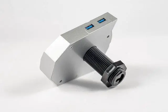 Main image of JVFYI Desktop External PC Power Switch - Metal Power/Reset Button for Computer Case, Server, Gaming Rig & Office Use