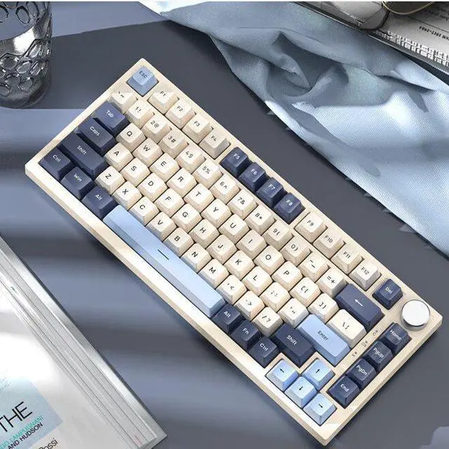 Main image of JVFYI Attack Shark K85 Magnetic Switch Gaming Keyboard - 82 Key RT Mode, Adjustable Actuation, PBT Keycaps, RGB Backlit, Customizable Mechanical Keyboard