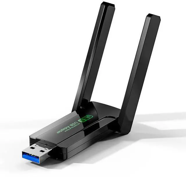 Main image of JVFYI AC300M USB WiFi Adapter - Dual Band Wireless Card for PC Laptop, Plug and Play, WiFi Signal Booster, 300Mbps High Speed