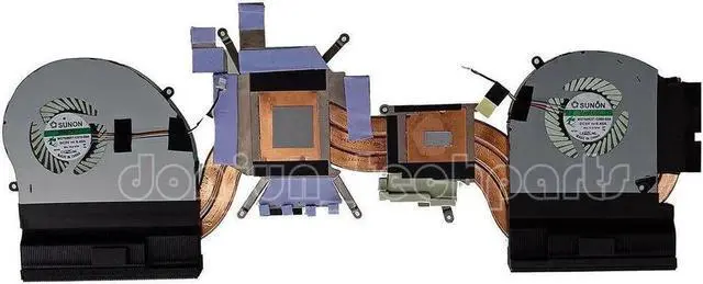 Alt view image 2 of 2 - JVFYI Cpu cooling fan Heatsink Radiator Heat sinkDELL Alienware 17 R5 0FJ5DK 138W