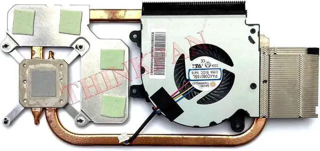 Alt view image 3 of 3 - JVFYI Gpu and Cpu cooling fan Heatsink GF75 Thin 8RC 8RD 9SC 10UE