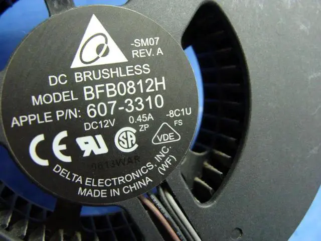 Alt view image 3 of 3 - JVFYI Cpu cooling fan A1224 MB417LL/A Early 2009 20 inches 922-8842