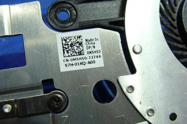 Alt view image 3 of 3 - Cpu cooling fan 15 3551 15.6 inches with Heatsink M5H50