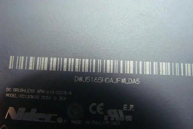 Alt view image 3 of 3 - JVFYI Cpu cooling fan A1502 13 inches 2015 MF840LL/A 076-00071