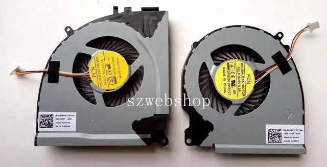 Main image of JVFYI Cpu cooling fan for 15-7000 5577 5576 7557 7559 0RJX6N 04X5CY Lwith R